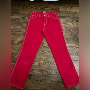 red dickies cargo pants